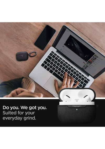 Airpods Pro 1 İle Uyumlu Kılıf Urban Fit Black - Asd00572