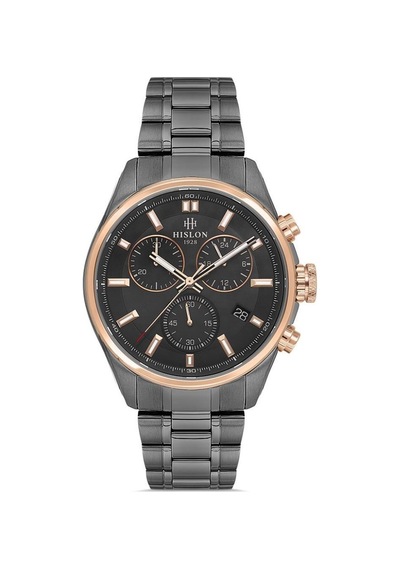 Hislon Masterwork Ms207t-04sr Çizilmez Safir Cam Erkek Kol Saati Çok Renkli