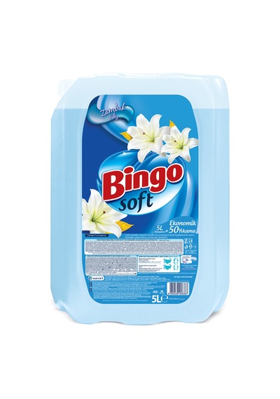 Bingo Soft Yumuşatıcı Zambak 5 L 3 Adet Diğer