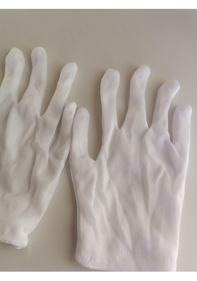 Öğrenci İş Teknik Etkinlik Eldiveni Beyaz 25 Çift