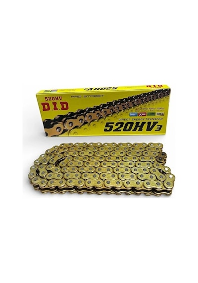 Zincir 520 120 Oringli Did Gold -ithal