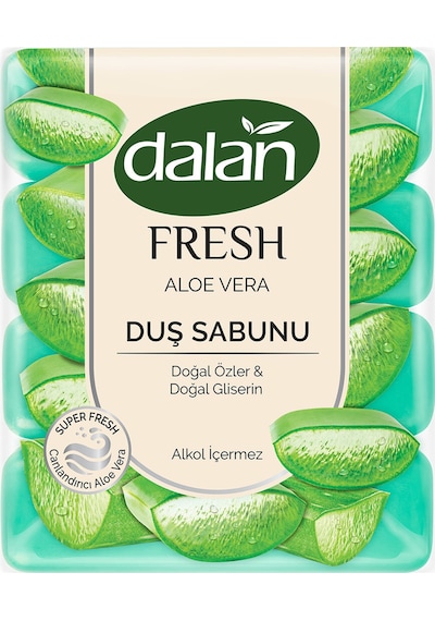 Dalan Fresh Aloe Vera Duş Sabunu 4 X 150 G 4 Adet Diğer