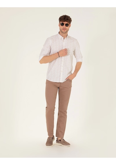 Pierre Cardin Erkek Vizon Pantolon Kanvas-chino 50268095-vr052 Vizon