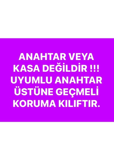 Golf 7 Polo Taigo T-Roc Tiguan Caddy Jetta Passat Uyumlu Anahtar Kılıfı