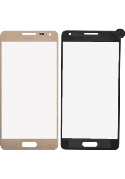 Samsung Uyumlu Galaxy Alpha G850 Ön Cam Dokunmatik Lensi - Gold (534268660)