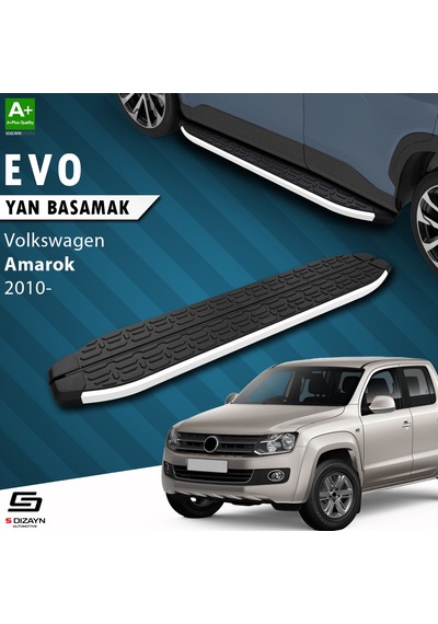 S-dizayn Vw Amarok Evo Aluminyum Yan Basamak 203 Cm 2010 Üzeri