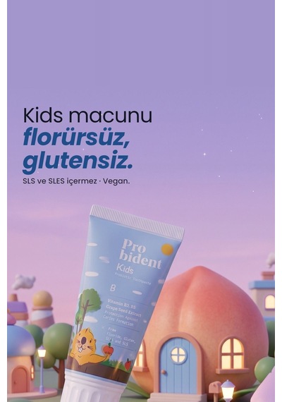 Probident Kids Diş Macunu Şeftali 60 ML