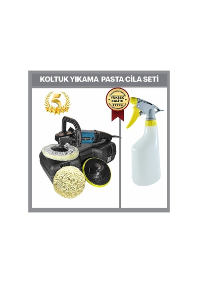 PROXTECH Profesyonel 6 Kademeli Devirli Koltuk Yıkama Zımpara