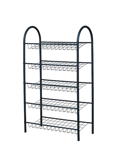 Uykula 5 Raflı Metal Ayakkabılık - Çok Amaçlı Modern Antre Düzenleyici - Siyah 64x108x30 Cm Uykula 5 Raflı Metal Ayakkabılık - Çok Amaçlı Modern Antre Düzenleyici - Siyah 64x108x30 Cm