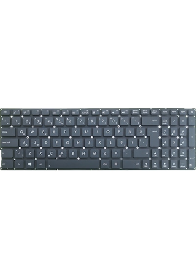 Asus Uyumlu VivoBook 15 X542UR-GQ434, X542UR-GQ436T Klavye (Siyah)