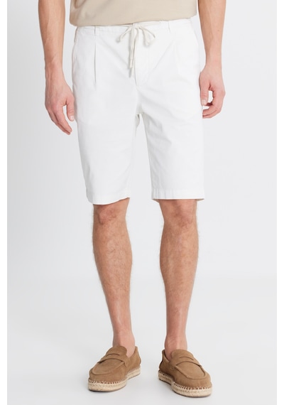 AC&Co / Altınyıldız Classics Erkek Beyaz Pamuklu Slim Fit Dar Kesim Beli Bağlamalı Yan Cepli Esnek Şort Beyaz AC&Co / Altınyıldız Classics Erkek Beyaz Pamuklu Slim Fit Dar Kesim Beli Bağlamalı Yan Cepli Esnek Şort Beyaz
