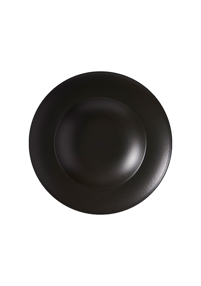 Güral Reno 26 Cm Bone Makarna Tabağı - Bodrum Siyah 2732338