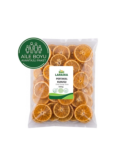 Kurutulmuş Portakal Dilimi 500g - Dried Orange Slices 500 G