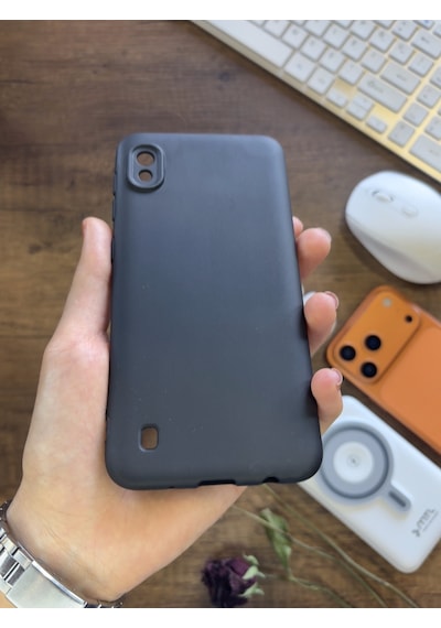 Samsung Galaxy A10 Uyumlu Kamera Korumalı Darbeye Dayanıklı Renk Atmayan Fab Silikon Kılıf Siyah
