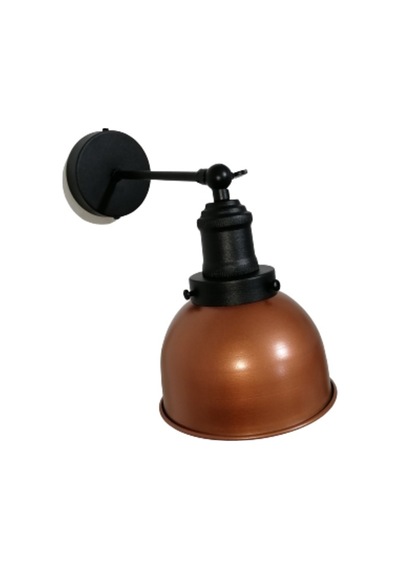 Riolight Retro Mafsallı Hareketli Başlık Metal Aplik (484176567) Siyah