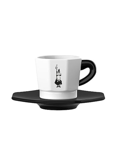 ' Lü Espresso Fincan Seti - Sekizgen Tasarım - Siyah Renk Diğer