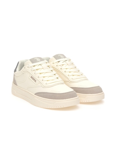U.S. Polo Assn. Kadın Krem Spor Ayakkabı 50313803-VR011