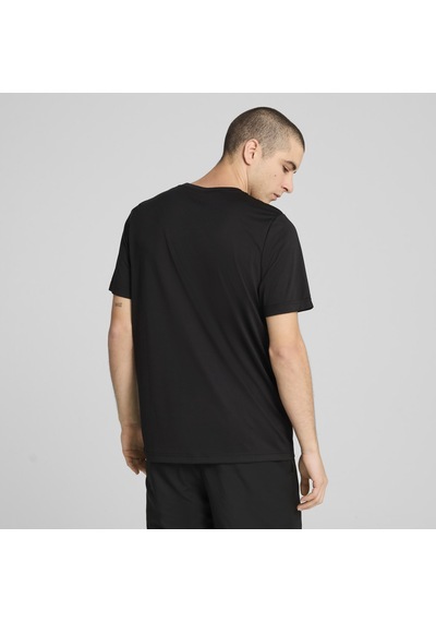 Puma 68254201 Ess Small Logo Poly Erkek Tişört Siyah