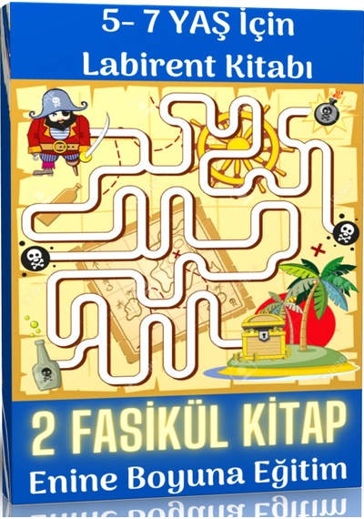 5-7 Yaş için Labirent Kitap Seti 2 Fasikül Kitap