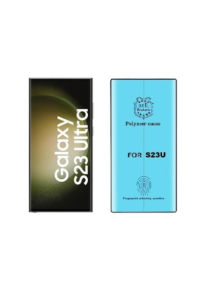 Constraın S23 Ultra İçin Polymer Nano Tam Kaplama Ekran Koruyucu Esnek Tpu Film, Kavisli Full Cover, Çizilmeye Dayanıklı Sku: Zeus8690010119988