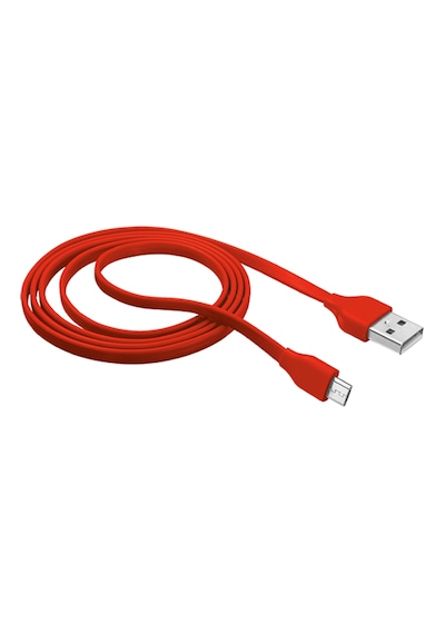Trust 20137 Urban Flat Micro Usb 1 M Kablo Kırmızı