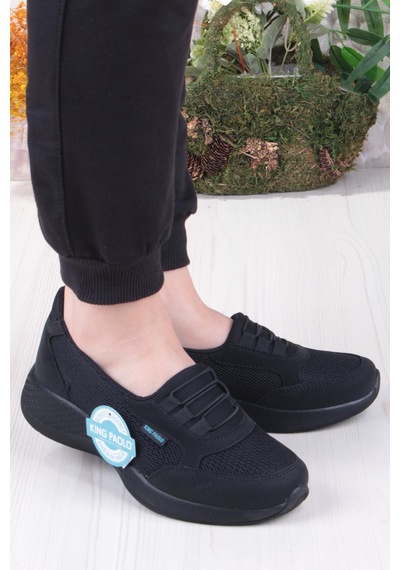 Fort King Olivia Rahat Hafif Anatomic Insole Taban Kadın Ayakkabı Siyah