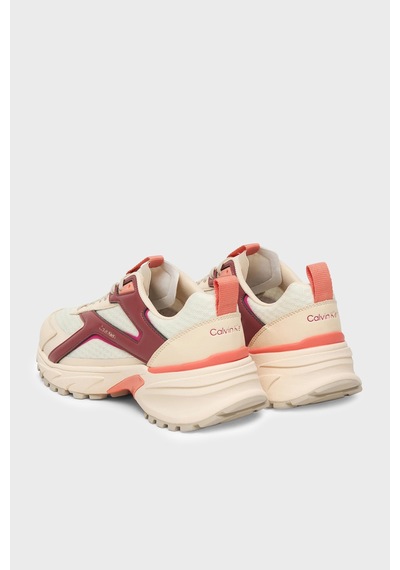 Calvin Klein Bayan Ayakkabı Hw0hw03002 0f6 Beyaz Bej Beyaz Bej