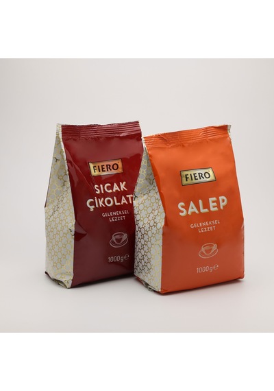 Fiero Sahlep 1 KG + Fiero Sıcak Çikolata 1 KG