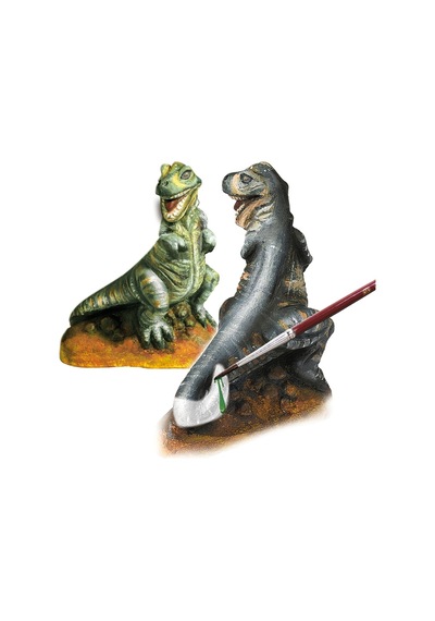 Ses Creative Kalıba Dök Ve Boya -  T-rex