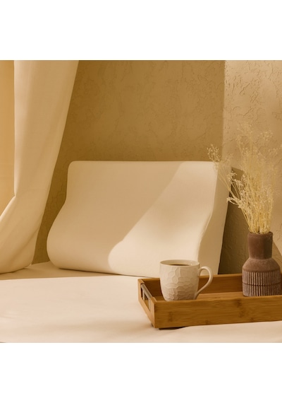 Soft Super Soft Eco Visko Yastık - Beyaz - 32x50 Cm Çok Renkli