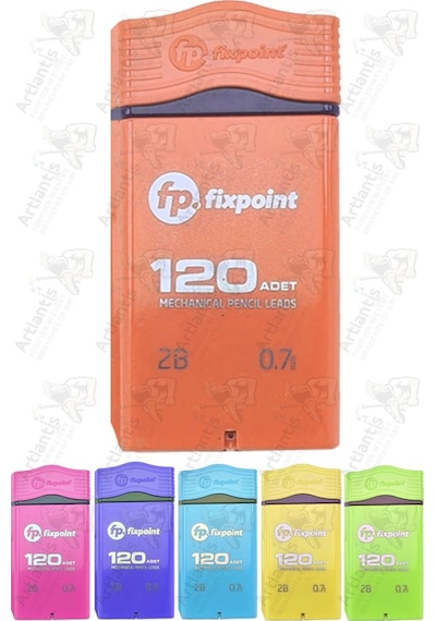 Kalem Ucu 120 Li 0.7 Mm 2b 1 Paket Fixpoint Çoklu Versatil Kalem Uç Mekanik Uçlu Otomatik Kurşun Kalem Ucu 60 Mm Yumuşak