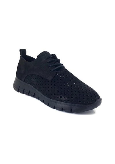 Mammamia D24ya-3895 Kadın Deri Spor Ayakkabı D24YA-3895-R1627 Siyah