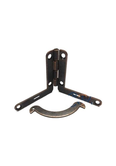 Makaslı Menteşe - 16x36x76mm, Oksit, 1 Adet Çok Renkli