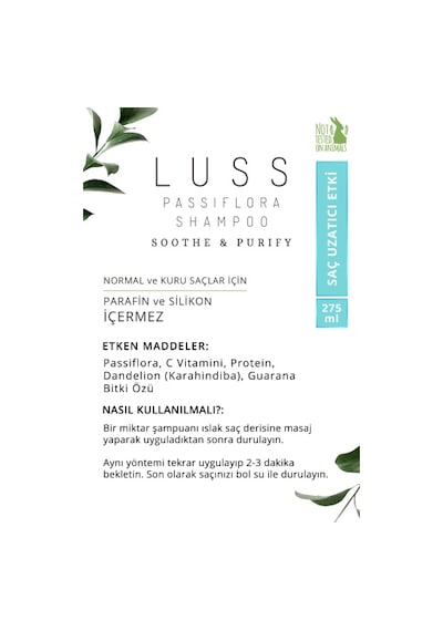 Luss Passiflora Şampuan 275 ML