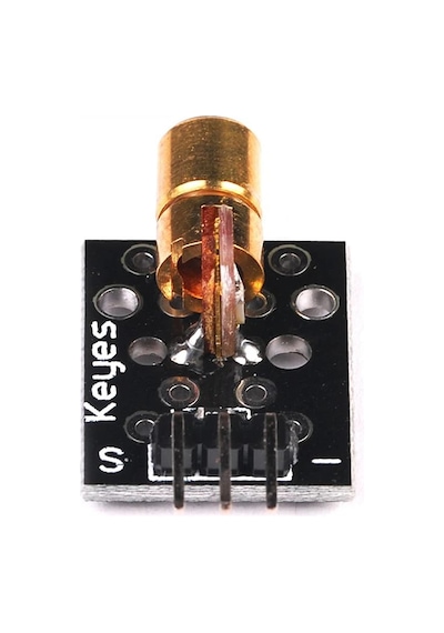 Ky-008 Nokta Lazer Diyot Modül 3V 5V 650Nm Kırmızı Pointer Lazer