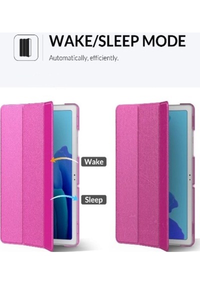 Samsung Galaxy Tab A8 Sm-x200 10.5 Inç Tablet Uyumlu Flip Smart Standlı Akıllı Kılıf Smart Cover Kılıf