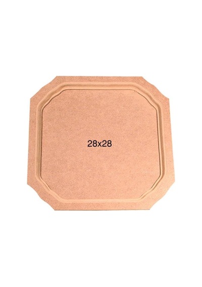 Ahşap Tepsi 28X28Cm T698