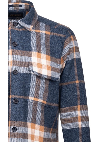 Hatemoğlu Lacivert Regular Fit Shacket Uzun Kol Pamuklu Kareli Gömlek 24d190000050 784 1852639 Lacivert Hatemoğlu Lacivert Regular Fit Shacket Uzun Kol Pamuklu Kareli Gömlek 24d190000050 784 1852639 Lacivert
