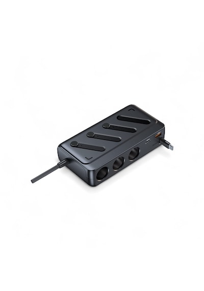 Araç Oto Çakmak Çoklayıcı Çoğaltıcı Soketi Usb Çakmaklık 187w Maks