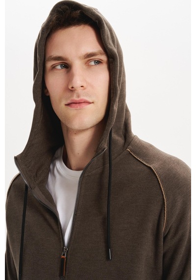 AR-MA Arma Erkek Örme Fleto Cepli Kapüşonlu Selanik Sweatshirt Regular Fit, Pamuk Polyester K30324698402 Kahverengi AR-MA Arma Erkek Örme Fleto Cepli Kapüşonlu Selanik Sweatshirt Regular Fit, Pamuk Polyester K30324698402 Kahverengi