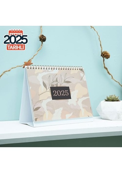 Tasarımlı 2025 Masa Takvimi