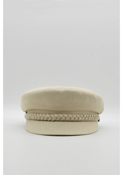 Külah Kadın Kaptan Şapka Yazlık Baker Boy Cap - Bej - 55 Cm Bej