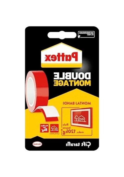 120kg Taşıma Kapasiteli Güçlü Montaj Bandı, Çok Yönlü Kullanım İçin İdeal 0,13mm X 48mm X 25mt