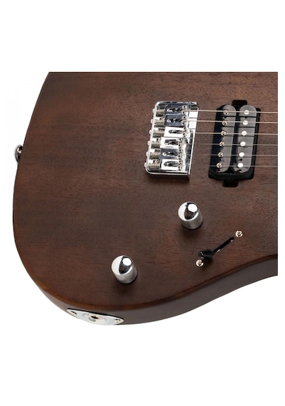 New Orleans Fts241 Mat Koyu Kahve Elektro Perdesiz Gitar