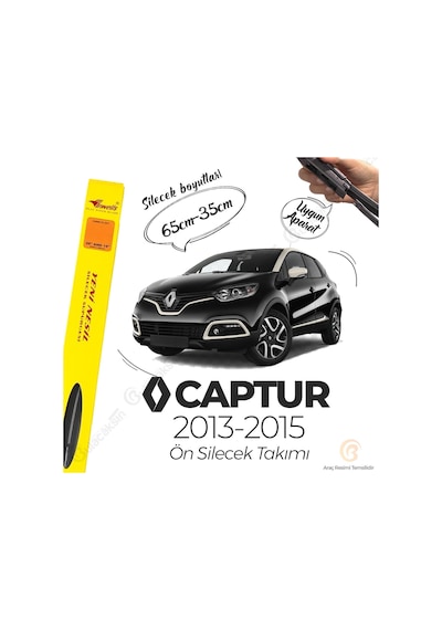 Renault Captur Muz Silecek Takımı 2013-2015 İnwells N11.3000