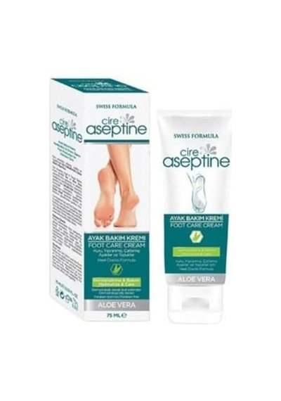 Cıre Aseptıne Ayak Bakım Kremi Aloe 75 Ml Tüp
