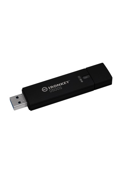 Kingston IronKey D500S 64 GB USB 3.2 Gen1 Şifrelemeli Flash Bellek