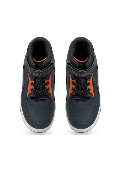 Lumberjack Nıtra Hı Lacivert Erkek Çocuk High Sneaker Lacivert-turuncu