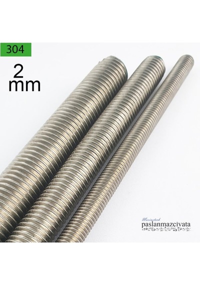 M2 Paslanmaz Gijon. Saplama Din976