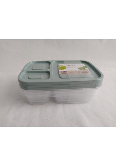 3 Bölmeli Smart Dikdörtgen Saklama Kabi Hobby Life Plastik Diğer